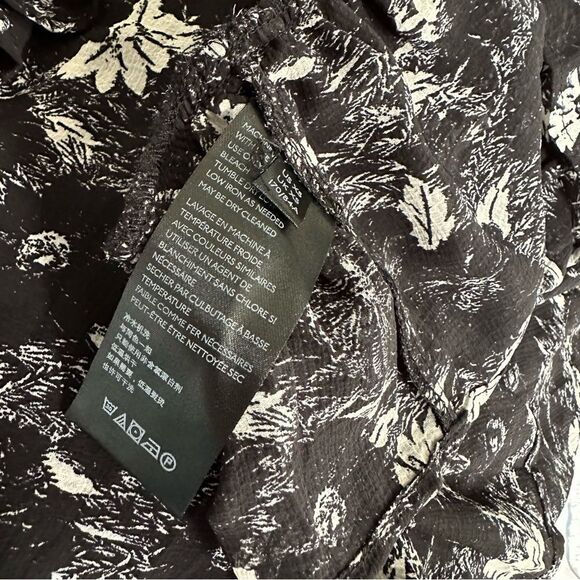 Free People These Dreams Floral Ruffled sheer Mini Dress - Picture 5 of 11